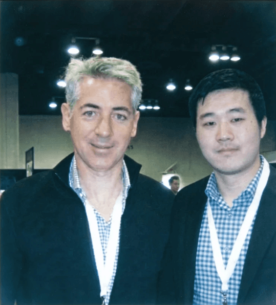Meeting with billionaire Bill Ackman