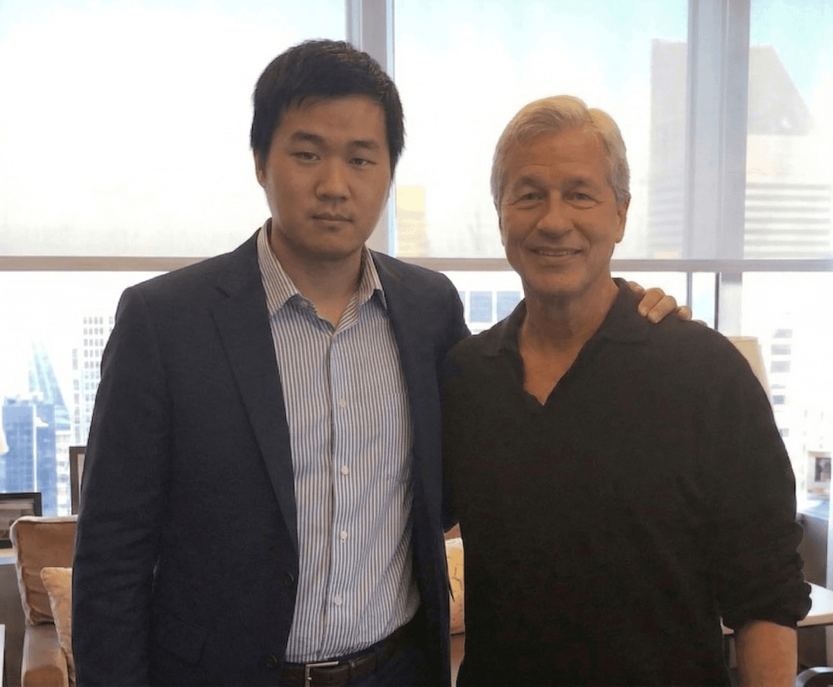 With Jamie Dimon, JP Morgan CEO