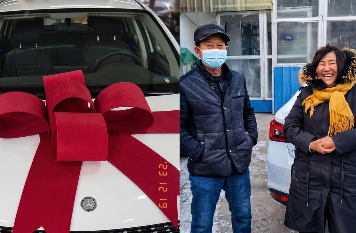 Buying parents a Mercedes